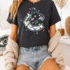 Vancouver Canucks Logo Holiday Merry Christmas Lights T-Shirt