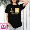 Vanderbilt Commodores Anchor Down Symbols T-Shirt