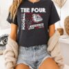 Vicksburg Bulldogs The Four 2025 Mhsaa Football D4 Semi Finals T-Shirt