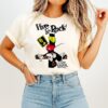 Vive Le Rock Crucified Mickey Mouse Being Nailed Hang Upside Down T-Shirt