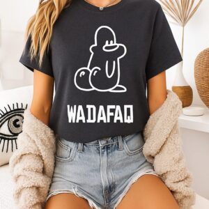 Wadafaq Penis Funny T-Shirt