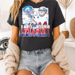 Wan’dale Wearing Leek & Skatt Graphic T-Shirt