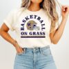 Washington Huskies Football Basketball On Grass Helmet T-Shirt