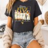 West Virginia Mountaineers Wbb5 The Greenbrier Five T-Shirt