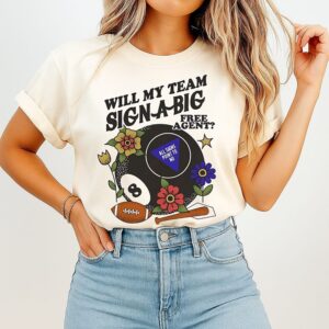 Will My Team Sign A Big Free Agent 8 Pool Ball All Signs Point To No T-Shirt