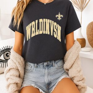 Wrldinvsn New Orleans Saints T-Shirt