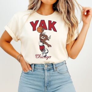 Yak Chicago Bulls Basketball T-Shirt
