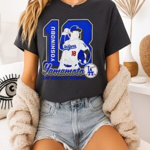 Yoshinobu Yamamoto T-Shirt Dodgers World Series 2025 T-Shirt