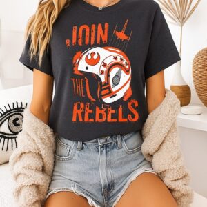 You Must Join The Rebels Star Wars Rebel Alliance Helmet T-Shirt