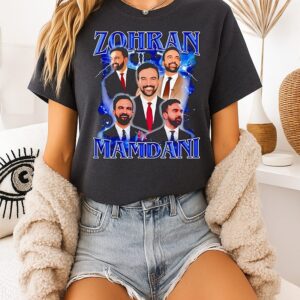 Zohran Mamdani Smile Graphic T-Shirt