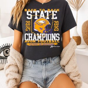 Avon Eagles Back To Back 10 Straight Swc Championships T-Shirt