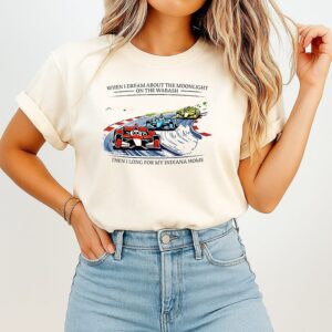 Back Home Again In Indiana Indycar Graphic T-Shirt