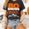 Bo Nix Denver Broncos Draft Night Bo Knows Denver T-Shirt