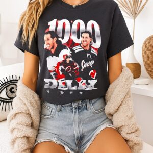 Brenden Dillon New Jersey Hockey 1000 Dilly Graphic T-Shirt