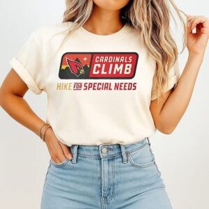 Cardinals Climb Hike For Special Needs T-Shirt