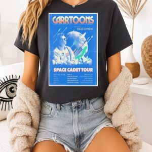 Carrtoons Space Cadet Tour 2026 Featuring Haile Supreme Poster T-Shirt