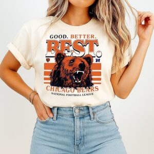 Chicago Bears Good Better Best Regional Mascot T-Shirt