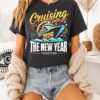 Cruising Into The New Year Together 2026 Matching Family Cruise Party T-Shirt