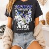 Dallas Cowboys In My Veins Jesus In My Heart Signature T-Shirt