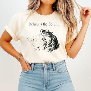 Delulu Is The Solul Frog T-Shirt