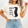 Denim Men Loves Cats T-Shirt