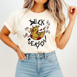 Duck Season Dead Dumb Ha Ha Ha Ha Hazbin Hotel T-Shirt