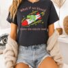 Frog Holidng Rocket What If We Kissed Under The Missile Toad T-Shirt
