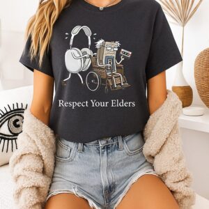 Gaming & Tech Focus Respect Your Elders T-Shirt