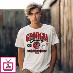 Georgia Bulldogs College Football Playoff 2026 Sugar Bowl T-Shirt