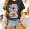Glue Fink Glue All Day Paint All Night Zombie Goat Cartoon T-Shirt