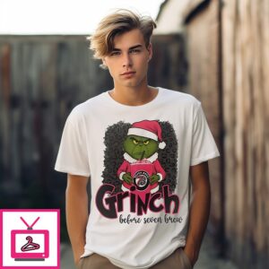 Grinch Before Seven Brew Christmas T-Shirt