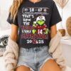 Grinch Georgia Bulldogs Champions That How The Bulldogs Stole Christmas 2025 28-7 T-Shirt