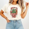 Here For The Forced Family Fun Santa Elf Reindeer Christmas T-Shirt
