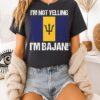 I’m Not Yelling I’m Bajan T-Shirt