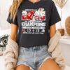 Indiana Hoosiers Big Ten Champions 2025 Undefeated 13-0 T-Shirt