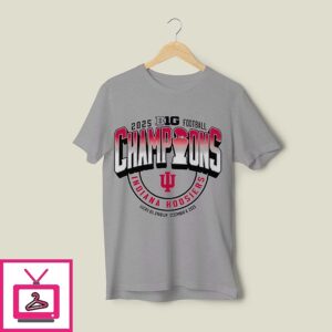 Indiana Hoosiers Big Ten Champs 2025 T-Shirt