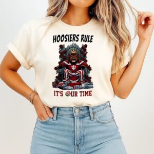Indiana Hoosiers Rule 2026 Rose Bowl It Our Time T-Shirt