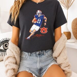 Jackson Arnold Auburn Tigers Superstar Pose Signature T-Shirt