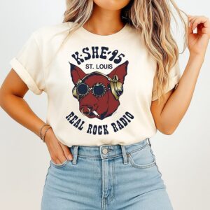 K-She 1995 St Louis Real Rock Radio T-Shirt