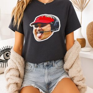 Kirby Smart Tongue Out Georgia Bulldogs Kirby Coach T-Shirt