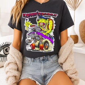 Kothin Dragger Zombie Goat Cartoon T-Shirt