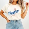 La Dodgers World Champions Logo T-Shirt