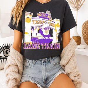 Lane Kiffin Lsu Tigers Welcome To Tigerland Lane Train T-Shirt