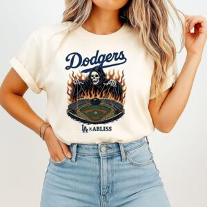 Los Angeles Dodgers Reaper Puppet Stadium T-Shirt