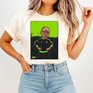 Martin O’neill Celtic Fc Art T-Shirt