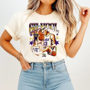 Matthew Gilhool Lsu Men’s Basketball Player Collage T-Shirt