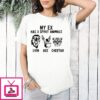 My Ex Has 3 Spirit Animals Lion Ass Cheetah T-Shirt