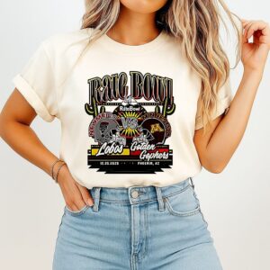 New Mexico Lobos Vs Minnesota Golden Gophers Rate Bowl 2025 T-Shirt