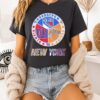 New York Rangers New York Giants New York Knicks Mashup Logo T-Shirt