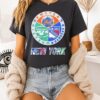New York Rangers New York Mets New York Jets Mashup Logo T-Shirt
